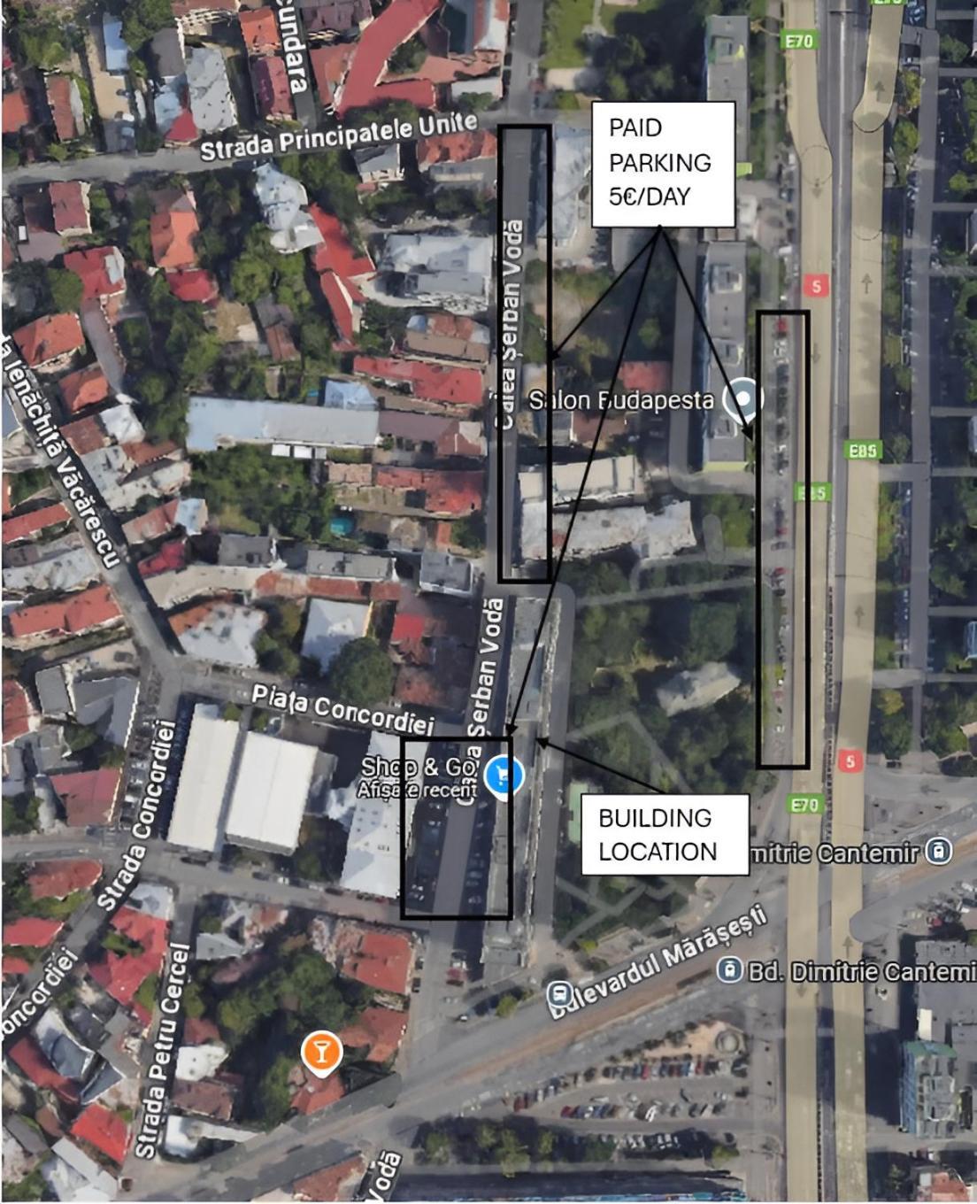Lovely 2 Rooms Apartment In The Center Of The City Βουκουρέστι Εξωτερικό φωτογραφία